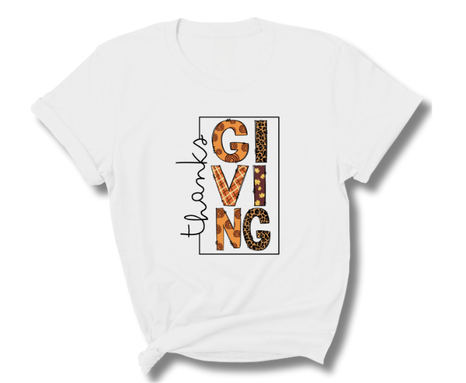 Thanks Giving tshirt