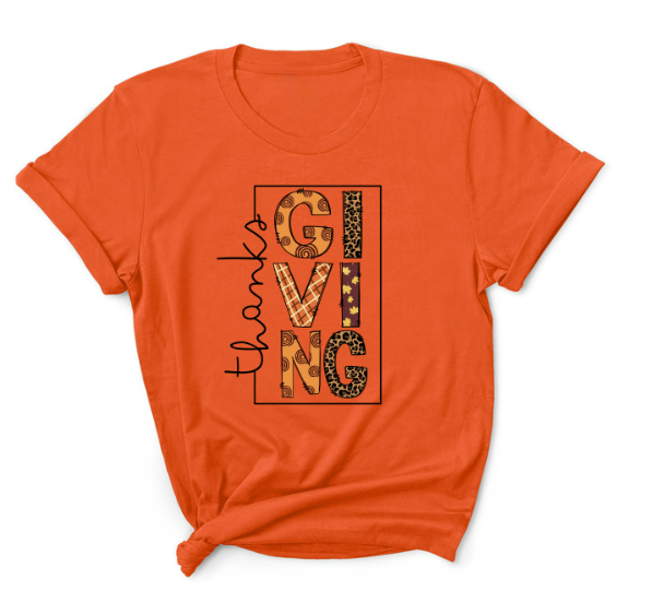 Thanks Giving tshirt