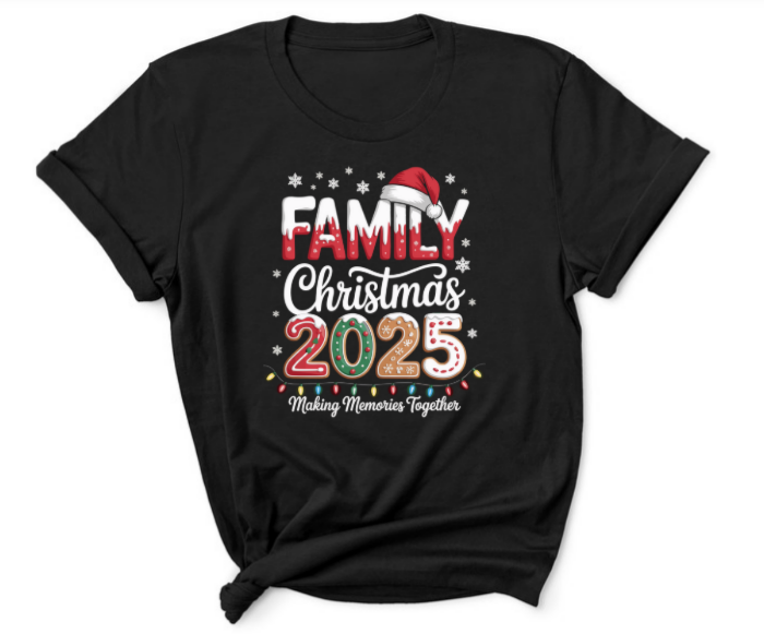 Family Xmas 2025 Tshirt