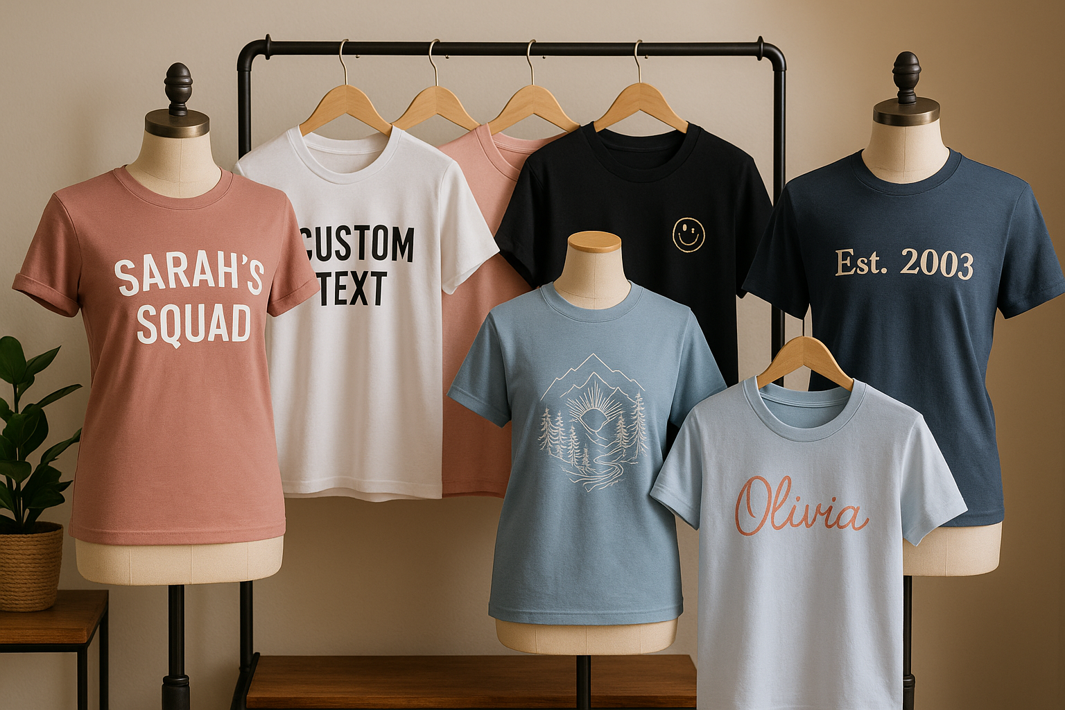 CUSTOM AND /OR PERSONALIEZ TSHIRTS